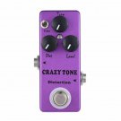 MOSKY CRAZY TONE RIOT Distortion Mini Guitar Effect Pedal True Bypass New