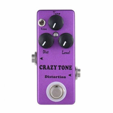 MOSKY CRAZY TONE RIOT Distortion Mini Guitar Effect Pedal True Bypass New