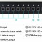 Guitar Effect Pedal Board Power Supply Station 10 Isolated DC Outputs 9V 12V 18V