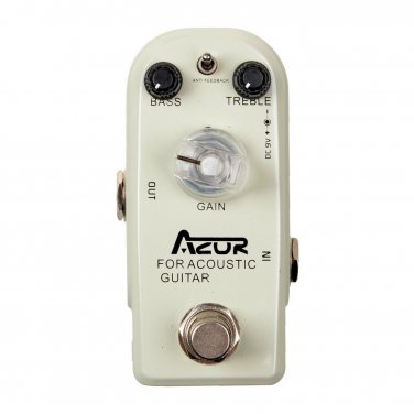 AZOR AP-318 Guitar Effect Pedal Acoustic Guitar Sim Pedal