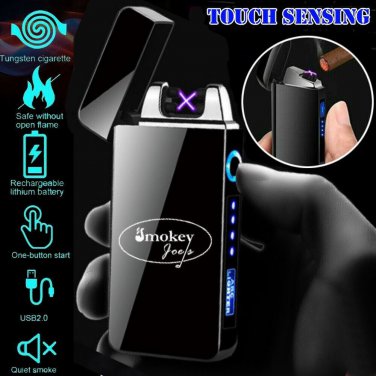 Smokey Joe's high quality durable battery Dual Arc Electric USB Lighter Recharge