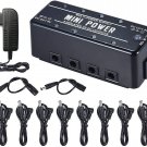 Rowin Mini Power Supply 8 Isolated 9V DC Outputs Complete with Cables NEW!