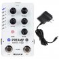 Mooer Preamp X2 Guitar Effect Pedal + Power Supply New Release