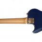 fishbone LP Jr. Blue 32.5" 3/4 Size Electric Guitar+Gig Bag,Cable,Strap Travel