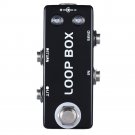 MOSKY Loop Box Mini Guitar Switcher Pedal True Bypass Looper Route Selection