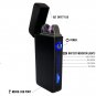 Electric Lighter Flameless Windproof Electric Dual Arc Plasma Torch Rechargeable