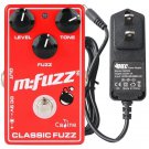 Caline CP-504 M: Fuzz Classic Fuzz Pedal + 9v Power Adapter
