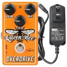 CALINE CP-503 QUEEN BEE Overdrive Pedal + 9v Power Adapter New
