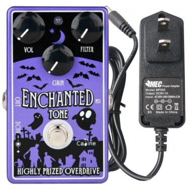 CALINE CP-511 ENCHANTED TONE Dumble Overdrive Pedal + 9v Power Adapter