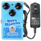 CALINE CP-505 WAVE MACHINE Chorus Pedal + 9v Power Adapter NEW