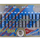 Hot Box Pedals HB-10 EQ 10 Band EQ Guitar Effect Pedal Volume/Gain LED Sliders