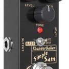 Simple Sam ThunderBaller Fuzz+Distortion Pedal 4 BASS Guitar FX Astounding Tone