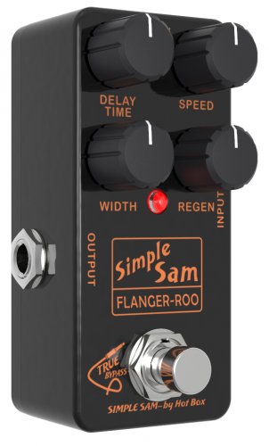 Simple Sam Flanger-Roo Flanger Guitar Effect Pedal True Bypass Astounding Tone