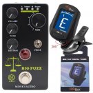 Mosky Big Fuzz Fuzzy Distortion w/ 4 Mode Tonal Select and Voice Toggle + TUNER