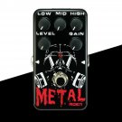 MOEN AM-TM Metal Guitar Effect Pedal, Metal Distortion Level Gain Low Middle Hig