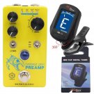 Mosky LM741 PREAMP Guitar FX Pedal Ov/drive Preamp Si Ge Soft M Series + TUNER