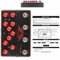 Mosky Audio RED Fox 4-in-1 Guitar Effects Pedal Chorus Delay Overdrive Loop Unit