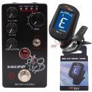 Mosky King Rat Guitar Effect Pedal Fuzz DIST Vol Filter Distortion 3 Mode +TUNER