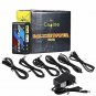 Caline CP-02 Mini Pedal Power Supply 6 Multiple Out + Guitar Clip on Tuner+Picks