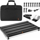 Harvester Pedal Board with Integrated Power Supply, Aluminum Folding Powered