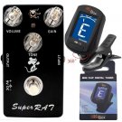 Mosky Super Rat Guitar Pedal Hand-Made 3 Mode Effects Classic Distortion + TUNER