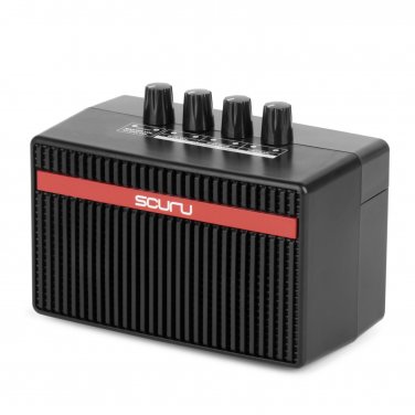 Caline S1 G Mini Guitar Amplifier Amp Speaker 5W Headphone Out USB Power Cable