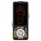 Pulse Technology IN TUNE Chromatic Tuner Pedal True Bypass Display for Guitar Ba