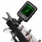Caline Electric Acoustic Guitar Clip-On Tuner Digital LCD Multifunctional Chroma