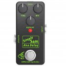 Simple Sam Ana Delay 500ms Pure Analog Guitar FX Pedal Bypass Astounding Tone