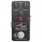 Simple Sam Blue Chorus Analog Guitar Effect Pedal True Bypass Astounding Tone