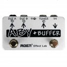 Moen A-B-Y Box + Buffer with Tuner Out Option Guitar Effect Pedal