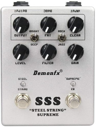 Demonfx SSS Steel String Supreme Guitar Effect Pedal Fast US Ship