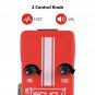 SCURU FUZZ Guitar/Bass Fuzz Effect Pedal VOL/FUZZ Versatile Sound made by Caline