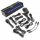 Caline CP-05 Guitar Effect Pedal Power Supply 10 Output Short Circuit Protected