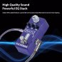 SCURU Blue Overdrive Guitar/Bass Effect Pedal GAIN/VOL/BASS/TREBLE Powerful EQ