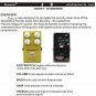 Demonfx High quality Guitar Effect Pedal Demon Jan Ray Overdrive