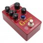 MOSKYaudio G IV RED Purple Channel Preamp/Overdrive/Distortion Pedal Guitar Bass