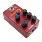 MOSKYaudio G IV RED Purple Channel Preamp/Overdrive/Distortion Pedal Guitar Bass