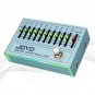 JOYO EQ Pedal 10 Band Equalizer Effect Pedal for Electric Guitar Bass R-12