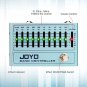 JOYO EQ Pedal 10 Band Equalizer Effect Pedal for Electric Guitar Bass R-12