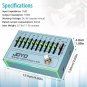 JOYO EQ Pedal 10 Band Equalizer Effect Pedal for Electric Guitar Bass R-12