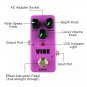 KOKKO VIBE Analog Rotary Speaker + PDC-3 Cable Electric Guitar Effect Pedal
