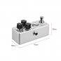 Mosky Silver Horse + PDC 3 Overdrive/Boost Guitar FX Pedal Based On Klon Centaur