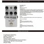Demonfx FAB SUISSE Overdrive & Gate+PDC 3A Power Split Cable Guitar Effect Pedal