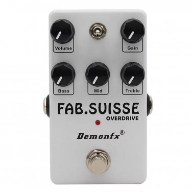 Demonfx FAB SUISSE Overdrive & Gate High Quality Pedal Guitar Effect Pedal NEW!