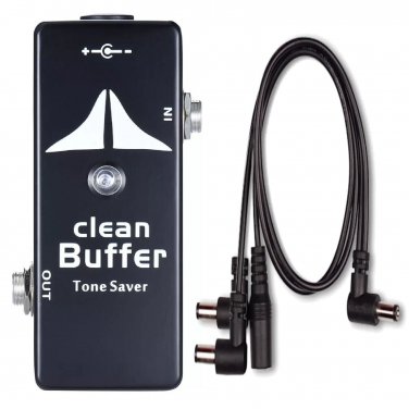 Mosky Clean Buffer + PDC-3 3 Way Power Split Cable Guitar FX Pedal Tone Saver