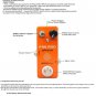 MOSKY P90 PRO Phase + PDC3A Cable Electric Guitar Effect Pedal Mini True Bypass