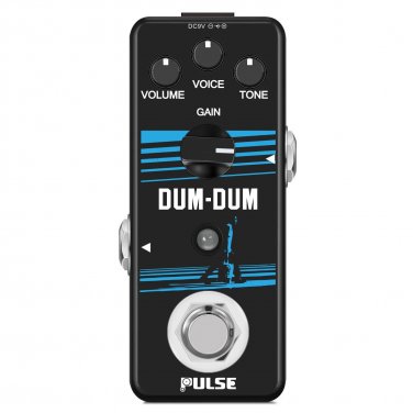 Pulse Technology DUM-DUM PT-15 Classic Dum-bell Overdrive Guitar Effect Pedal