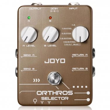 JOYO JF-24 ORTHOS Loop Guitar Effect Pedal 6 Looping Modes 2 Line Loop Selector