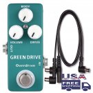 Mosky Green Drive Overdrive +PDC-3 Cable Guitar Effect Pedal Massive sustain